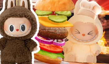 Make a BURGER for LABUBU