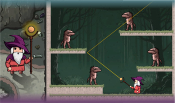 Ricochet Sniper: Magic Monster