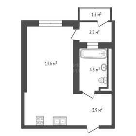 Квартира 31 м², студия - изображение 1