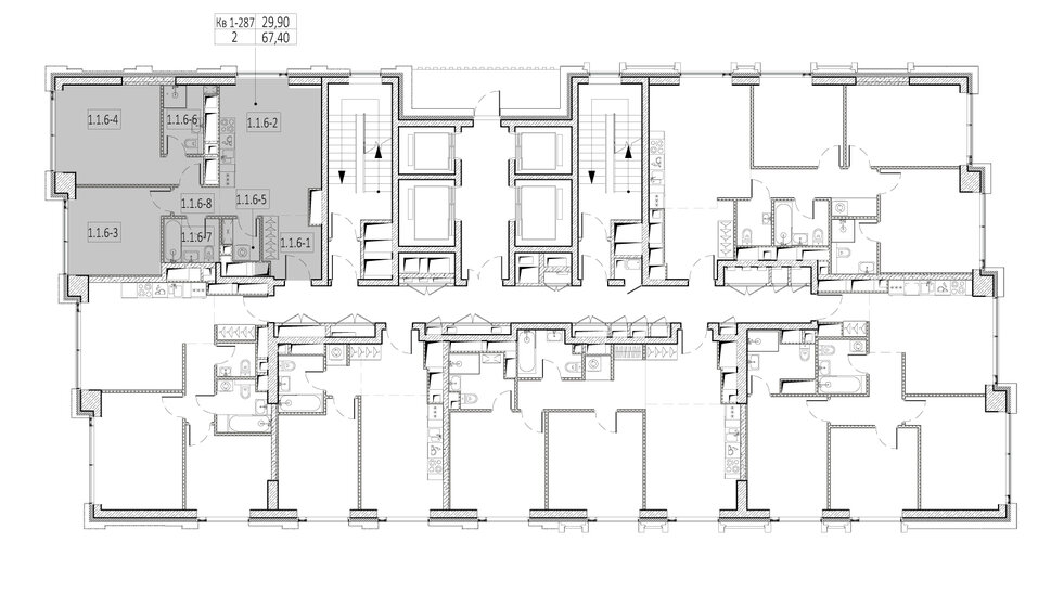 60,8 м², 2-комнатная квартира 40 010 000 ₽ - изображение 46