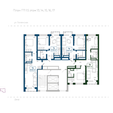 Квартира 33,6 м², 1-комнатная - изображение 3