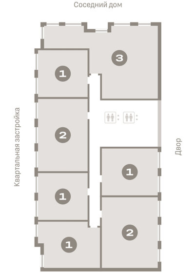 65 м², 2-комнатная квартира 6 300 000 ₽ - изображение 89